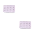 thumbnail image 4 of Jumpingount Correa de extensión Extensores de sujetador Hebilla 4 ganchos Accesorios transpirables Longitud elástica Dispositivos de reemplazo rosado 2piezas, 4 of 6