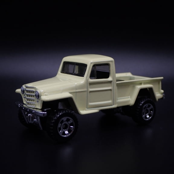 Open Box 1947-1965 JEEP WILLYS PICKUP 4X4 RARE 1:64 SCALE COLLECTIBLE DIECAST MODEL CAR