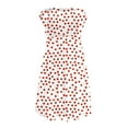 thumbnail image 5 of Paaisye Dresses for Women Casual Sexy Adjustable Sun Dress a Line High Waist Sleeveless Square Neck Short Dress Hot Beige L, 5 of 6