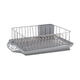 thumbnail image 1 of Juego de 3 Platos de Gran Capacidad con escurridor y Soporte para Utensilios, escurridor de Platos de Cocina Resistente al óxido, 1 of 6