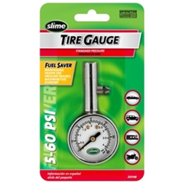 SLIME 20048 Tire Pressure Gauge