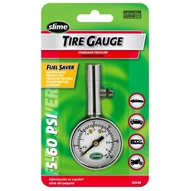 SLIME 20048 Tire Pressure Gauge