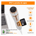 thumbnail image 5 of Removedor De Callos Electrico 25 Piezas Malubero, Blanco Dorado, 5 of 5