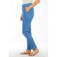 thumbnail image 2 of Roaman's Women's Plus Size Petite Plus Size Easy-Wear Straight Leg Jean, 2 of 5