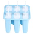thumbnail image 1 of Moldes para Helado Reutilizables Hechos en Casa, Herramienta para Hacer Helados Reutilizables, Azul, 1 of 7