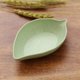 thumbnail image 1 of Fasiaou 4.5 Inches Lovely Leaf-shaped Seasoning Dishes/Tea Bag Holders/Ketchup Saucer/Appetizer Plates/Vinegar Spice Salad Soy Sushi Wasabi Seasoning Dipping Dishes,1 pc, 1 of 6