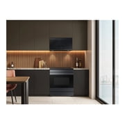 Samsung BESPOKE ME21DG6500MTAA - Microwave oven - over-range - 2.1 cu. ft - 1000 W - matte black steel with built-in exhaust system