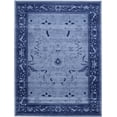 thumbnail image 1 of Unique Loom La Jolla Collection Tone Traditional Area Rug, 9 x 12 Feet, Blue/Navy Blue, 1 of 2
