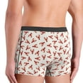 thumbnail image 4 of Men's Boxer Briefs, lobster Soft Comfy Mens Underwear Boxer Briefs Breathable With Widen Waist, 4 of 7