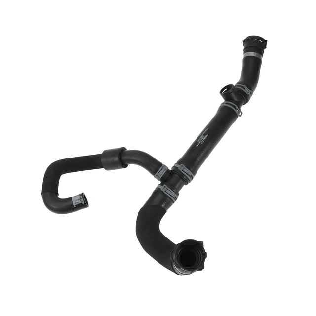 Manguera del radiador Unique Bargains No.4M0122055BS para Audi Q7 2016-2021 Goma Negra 1 Pc Tubería de refrigerante Buen sellado