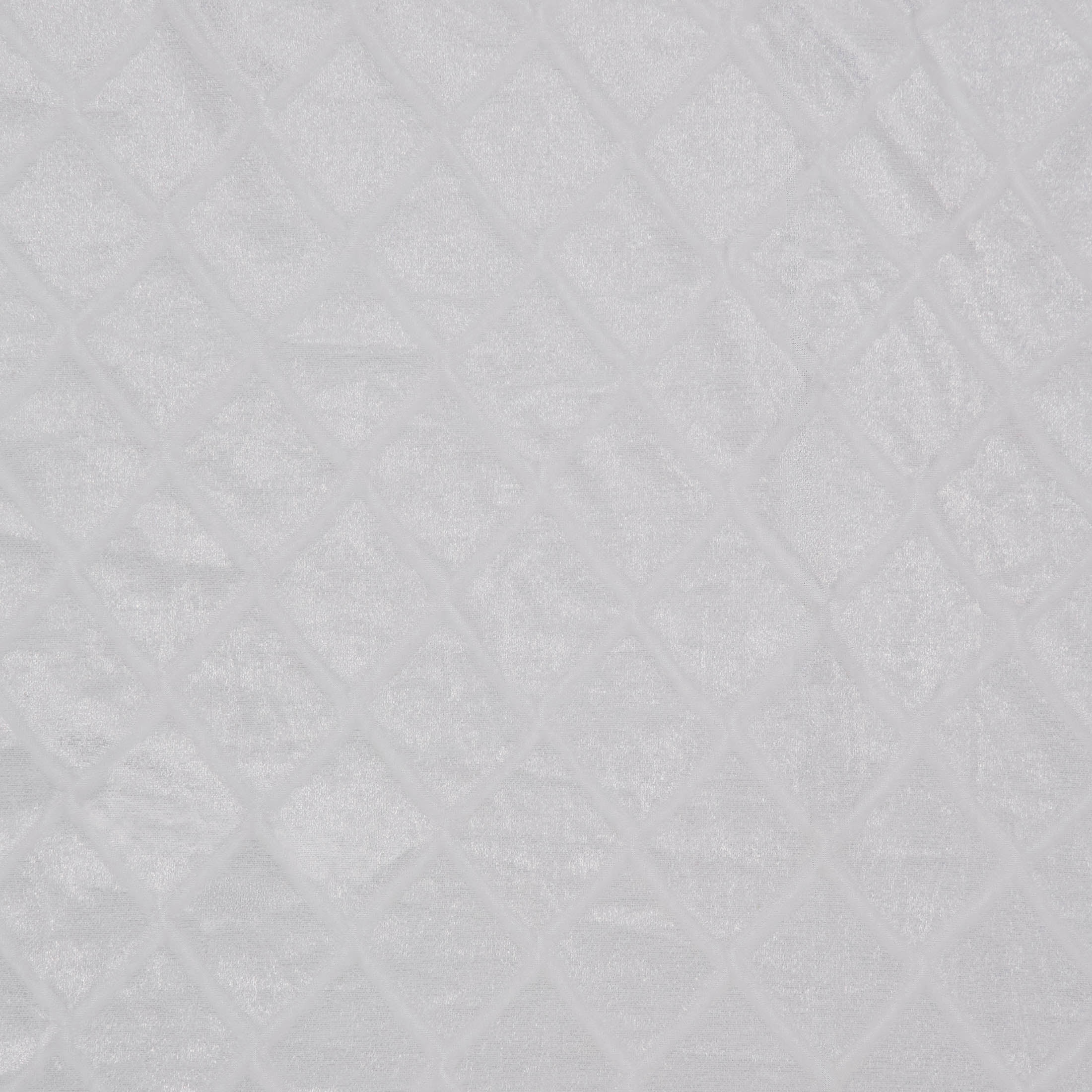 Embossed Diamond Christmas Tree Skirt, White, 48", by Holiday Time