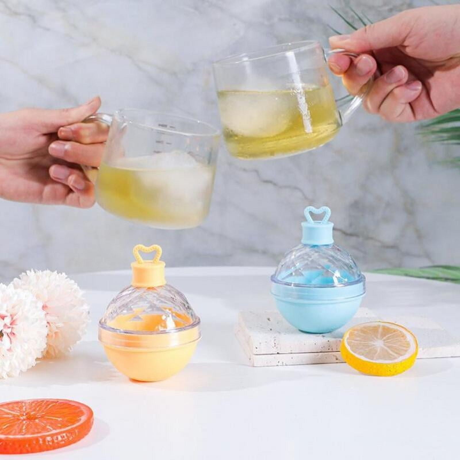 Ice Mould Ice Ball Maker Silicone Round Whiskey Ice Hockey Molds Tray Box Lollipop DIY Bar Party Making Gifts Kitchen Tools