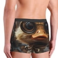 thumbnail image 5 of Balery Vintage Gentleman Duck Men's Boxer Briefs, Soft and Breathable Cotton Underwear with nylon Waistband-X-Large, 5 of 9