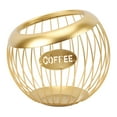thumbnail image 2 of Large Capacity Coffee Pod Holder, Coffee Capsules Organizer, Wire Basket for Coffee Bar Counter with Tea Bags, Fruits, Candies Storage, Compact Iron Container for Home Office Desk, 2 of 7