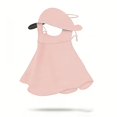 thumbnail image 1 of Sombrero for el sol refrescante de verano for mujer con mascarilla facial Hielo Fibra sedosa Nylon Alta elasticidad Transpirable Deportivo Sombrero de protección solar plegable, 1 of 3
