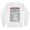 White, variant on Mom Nutrition Facts Long Sleeve Shirt Unisex Large White