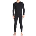 thumbnail image 1 of Calzoncillos largos WEERTI para hombre con forro polar, color negro, 1 of 7