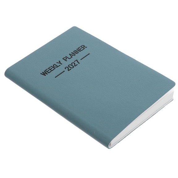 HINTRMENT 2027 Small Pocket Planner with Smooth PU Cover Ideal for Office and Travel Organization