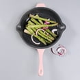 thumbnail image 3 of BergHOFF Neo 2pc Cast Iron 10" Fry Pan & 11" Grill Pan Cookware Set, Pink, 3 of 8