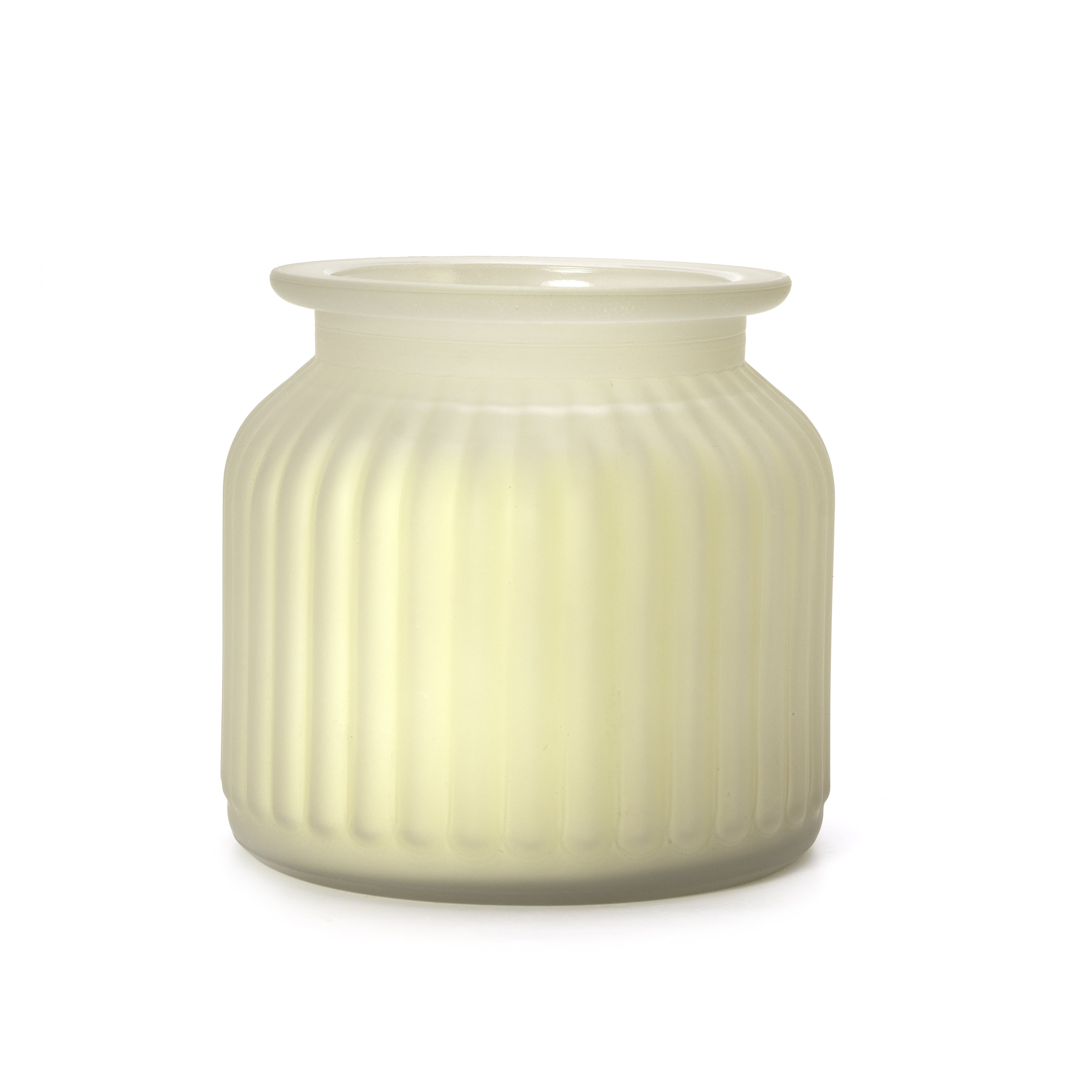 Gilded Gardenia Scented 18oz Frosted Glass Single-Wick Jar Candle