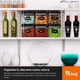 thumbnail image 5 of Juego de 6 Recipientes Herméticos para Almacenamiento de Alimentos. Contenedores de Plástico transparente con Tapas para Organización de Cocina y Despensa, Con etiquetas y marcador., 5 of 7