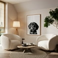 thumbnail image 4 of baby dog - Photography Dog Black and White Animal Portrait Minimalist Unframed Wall Art Print 5 x 7 inches, 4 of 60