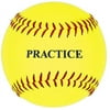 11'' Yellow Practice Softball