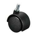 thumbnail image 4 of Furniture Casters 1.6 Inch Nylon M8 x 15mm Threaded Stem Swivel Wheels, 33lb Capacity Each Wheel, 5 Pcs, 4 of 4