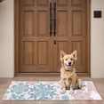 thumbnail image 4 of Blue and Pink Christmas Snowflake Pattern Door Rugs,Washable Non Slip Door Mats Indoor,Decorative Door Mats,Entry Mat Indoor for Entrance,Bedroom,Kitchen,Bathroom,16"x47", 4 of 6