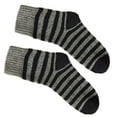 thumbnail image 1 of Calcetines de invierno Qarigey 5 pares para hombre media pantorrilla Rayas verde militar, 1 of 1