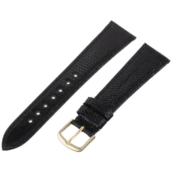 Hadley Roma Men s 20mm Leather Watch Strap Color Black Model MSM701RA 200