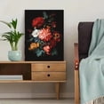 thumbnail image 5 of UXIEQU Luxury Floral Canvas Wall Art Print 15.75x11.81 Inches, 5 of 8