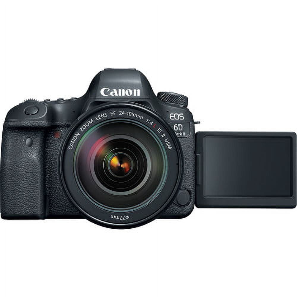 Canon 6D Mark II Camera with 24-105mm Lens Kit with EF 24-70mm