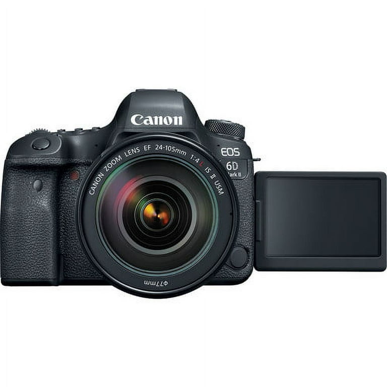 Canon 6D Mark II Camera with 24-105mm Lens Kit with EF 24-70mm