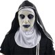 thumbnail image 1 of Máscara de látex aterradora de monja para fiesta de disfraces de Halloween, accesorios de disfraces aterradores, máscaras de cabeza completa para cosplay, 1 of 4