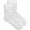 White, variant on COUVER Womens Slouch Socks Cotton Stretch Crew Length, Gold, 9-11, 1 Pair