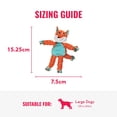 thumbnail image 2 of Pack de 2 bolas KONG Floppy Knots & Signature de Pet Supplies, 2 of 7