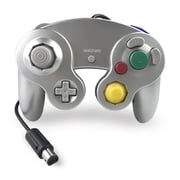 RetroFam Gamecube Controller for Gamecube Gaming Console, Silver