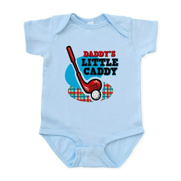 CafePress - Daddy's Little Caddy Infant Bodysuit - Baby Light Bodysuit, Size Newborn - 24 Months