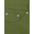 thumbnail image 4 of KelaJuan Men's Retro Flare Pants, Solid Color Mid-Rise Trousers Casual Classic 70s Bell Bottom, 4 of 6