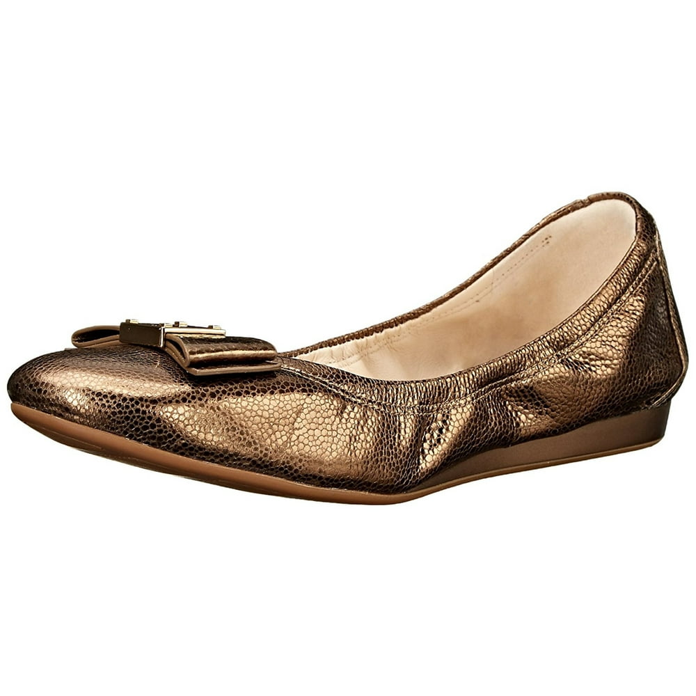 Cole Haan - Cole Haan Womens TALI BOW BALLET Closed Toe Slide Flats - Walmart.com - Walmart.com