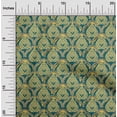 thumbnail image 1 of oneOone Polyester Lycra Fabric Damask & Floral Block Print Sewing Fabric BTY 56 Inch Wide, 1 of 4
