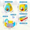 thumbnail image 2 of Carpa de juego para niños WESKMENS 5 en 1 plegable con 50 bolas, 2 of 7