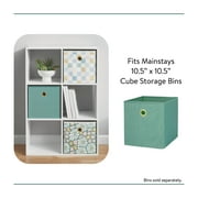 Mainstays 6 Cube Storage Organizer, White