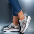 thumbnail image 5 of Platform Sneakers for Women - All Day Comfort Walking Shoes with Wedge Sole & Anti-slip soles, 5 of 11