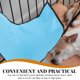 thumbnail image 4 of OULII Para Mascotas Azul Para Y Perros Pequeños Fácil De Guardar Y Usar, 4 of 8