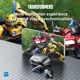 thumbnail image 4 of Auriculares in-ear gamer inalámbricos Transformers Bluetooth TF-T06 TF-T06 plateado con luz LED, 4 of 4