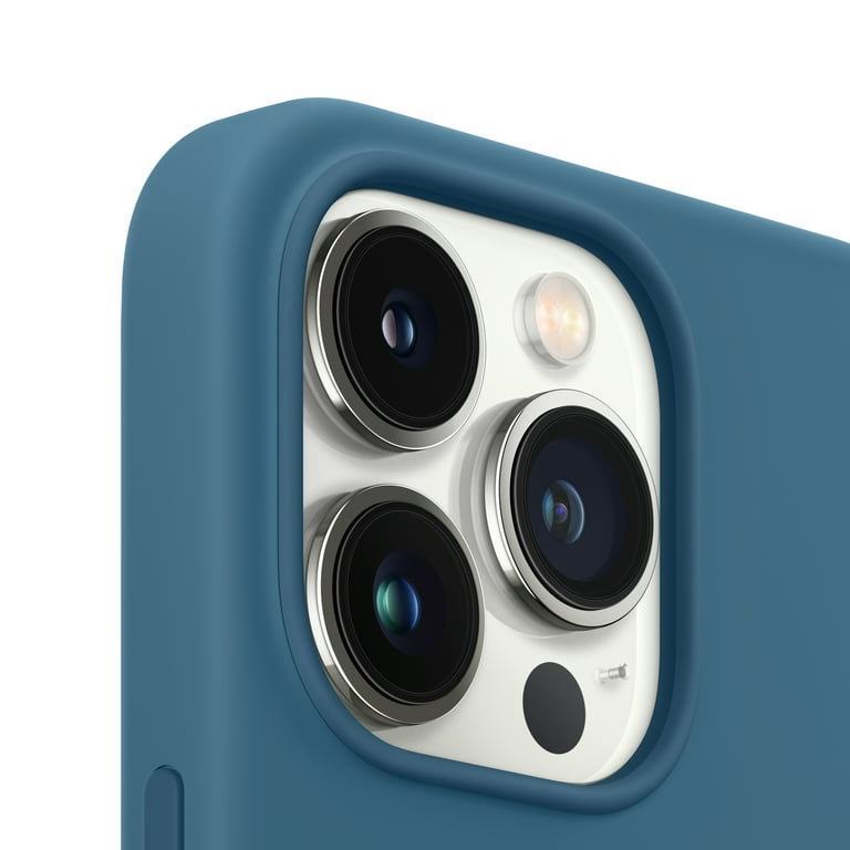 iPhone 13 Pro Max Silicone Case with MagSafe – Blue Jay