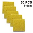 thumbnail image 1 of 50 piezas de esponjas faciales comprimidas, esponjas faciales de celulosa con contenedor Esponjas faciales reutilizables Cara más grande/gruesa Limpieza profunda y almohadillas de spa exfoliantes, 1 of 7
