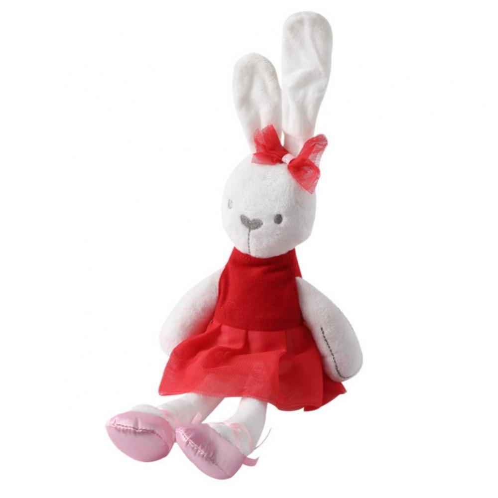 Dolls Plush Bunny Rabbit Soft Toys Sleeping Doll for Baby Toddlerm, 1